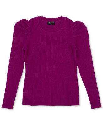 macy's pink cashmere sweater