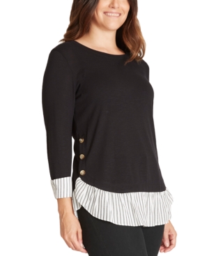 image of Bcx Juniors- Layered-Look Top