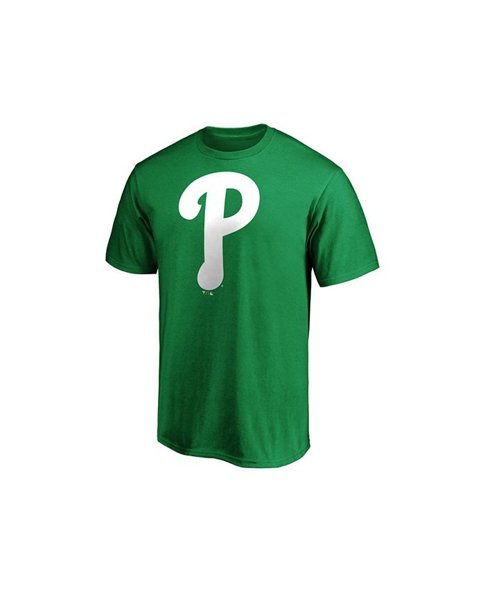 Majestic Men's Philadelphia Phillies St. Pattys Bold Logo T-Shirt