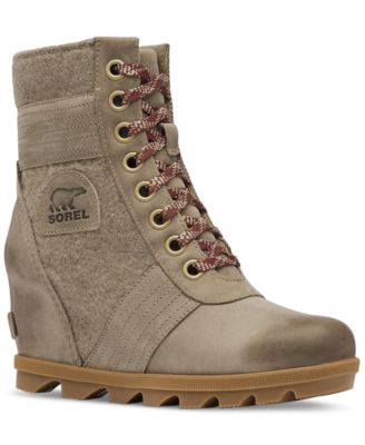 lexie leather leopard wedge