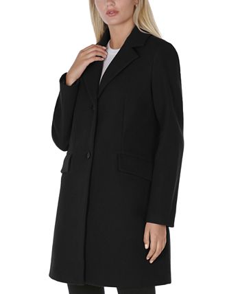 Laundry By Shelli Segal Women S Single Breasted Walker Coat Reviews Coats Jackets Women Macy S