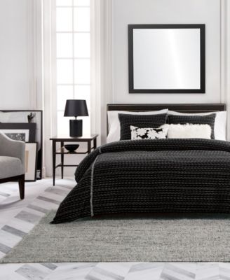 Karl Lagerfeld Paris Tweed Classique Comforter Set