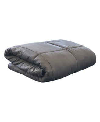 Plush 15lb Weighted Blanket with Washable Cover