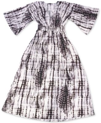 macy black tie dresses