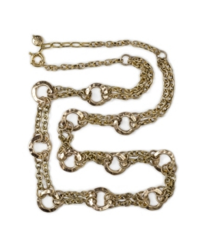 image of Patricia Nash Hammered Link Necklace