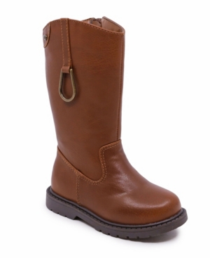 image of Toddler Girls Quadri Side Zipper Boot