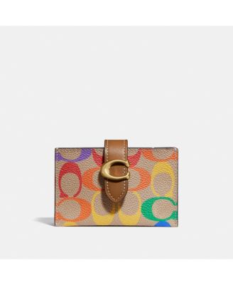 coach wallet multicolor