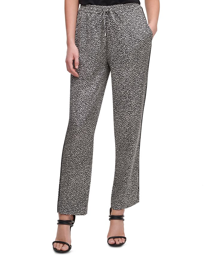 DKNY Printed Pull-On Pants & Reviews - Pants & Capris - Women - Macy's