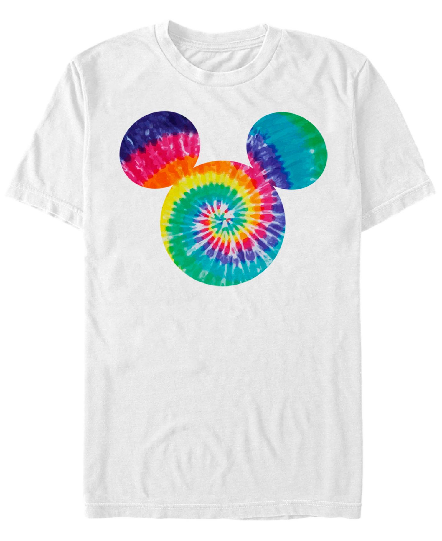 Men's Mickey Tie Dye Short Sleeve T-Shirt