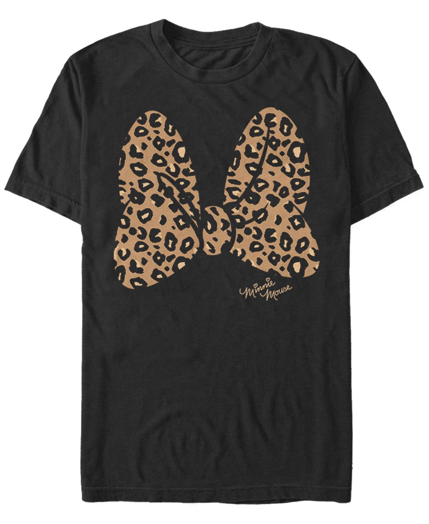 Мужская футболка Fifth Sun Animal Print Bow Short Sleeve, цвет: Чёрный — фото 1