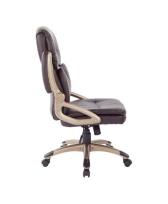High Back Leather Executive Office Manager's Chair