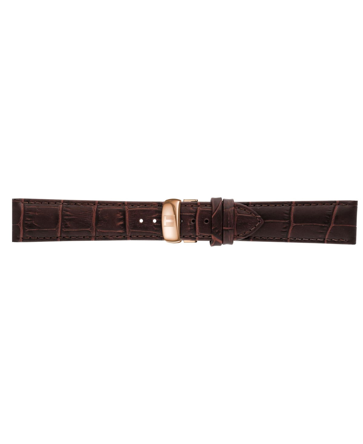 Shop Tissot Men's Swiss Tradition Brown Leather Strap Watch 42mm In No Color