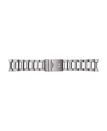 Tissot - Men's Swiss Chronograph Seastar 1000 Gray Stainless Steel Bracelet Watch 45.5mm