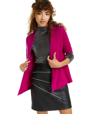 Petite Charter Club Cashmere Open-Front Cardigan Created for Macy's