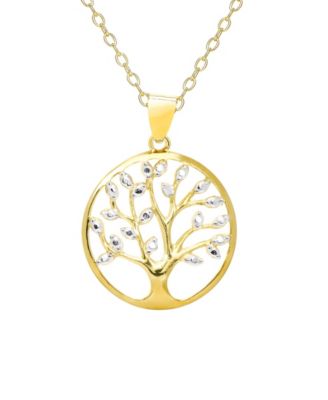 9ct Gold Tree of Life Pendant & Chain