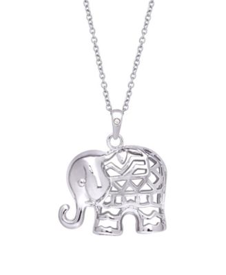 macys elephant necklace