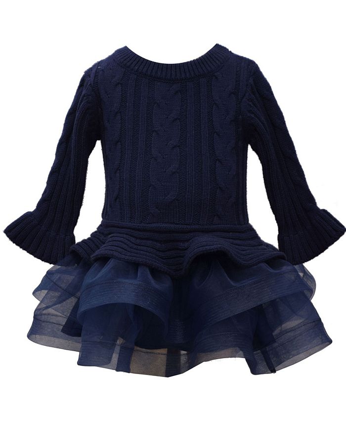 Baby girl cable knit sweater dress best sale