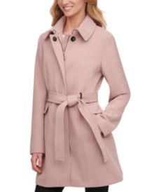 Single-Breasted Belted Coat