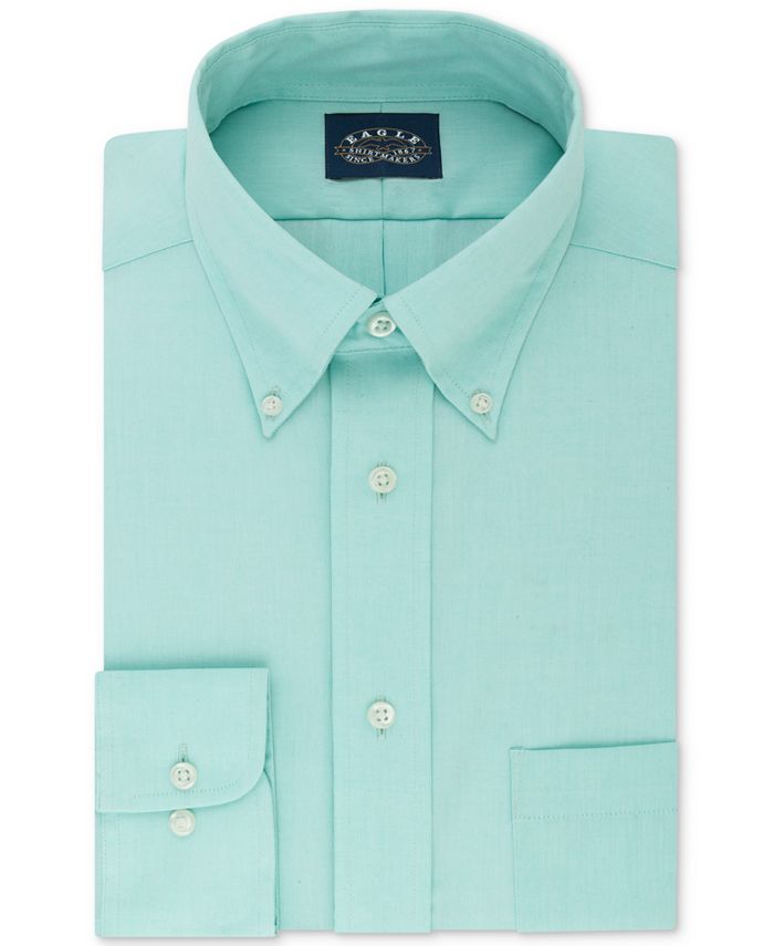 Eagle Men's Classic/Regular Fit Stretch Collar NonIron Dress Shirt