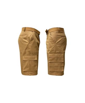 Men's 7-Pocket Cargo Belt Shorts