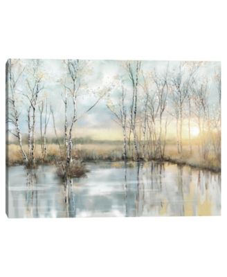 Fine Art Canvas Calm Reflections by Studio Arts Canvas Art Print - Macy's