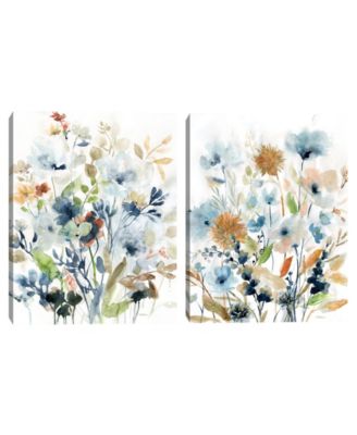 Holland Spring Mix I & II by Carol Robinson Set of Canvas Art Prints ...