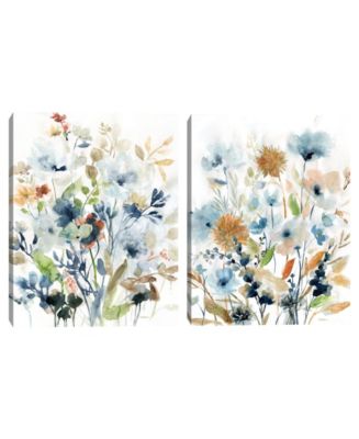 Holland Spring Mix I & II by Carol Robinson Set of Canvas Art Prints ...