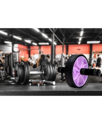 Mind Reader Ab Roller Wheel with Foam Grips