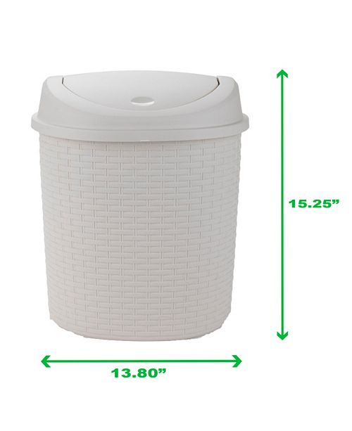 Mind Reader 21l Rattan Trash Bin Reviews Home Macy S