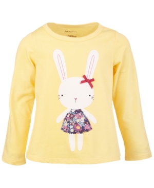 image of First Impressions Baby Girls Town Bunny Tee, Created for Macy-s