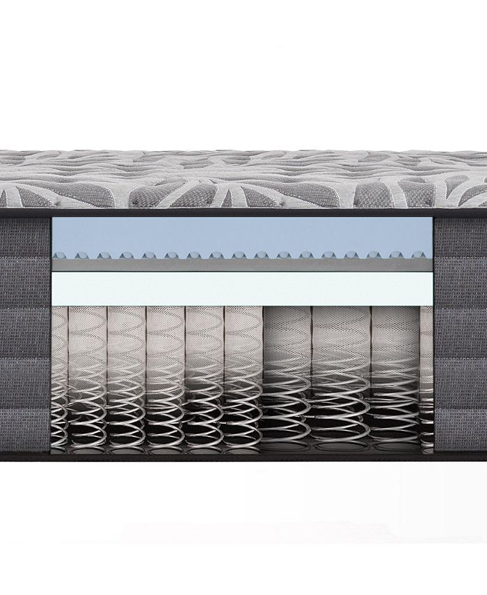 Sealy - Premium Posturepedic Opportune II 13" Cushion Firm Mattress Set- Queen Split