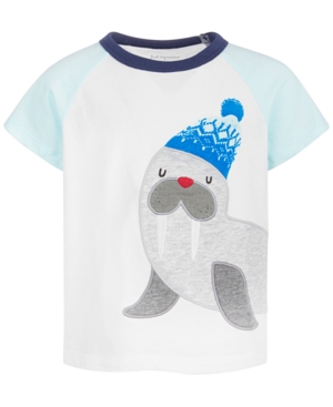 image of First Impressions Toddler Boys Walrus T-Shirt, Created for Macy-s