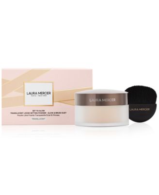 Laura Mercier - 2-Pc. Set To Glow Translucent Loose Setting Powder - Glow & Brush Gift Set