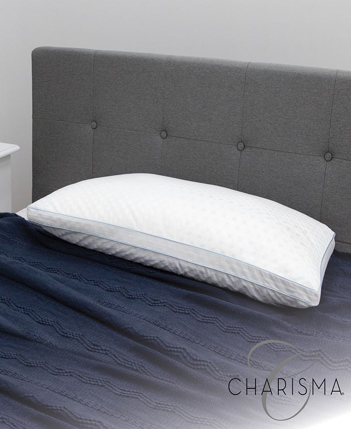 Charisma Paired Comfort Hybrid Memory Foam and Fiber King Bed Pillow