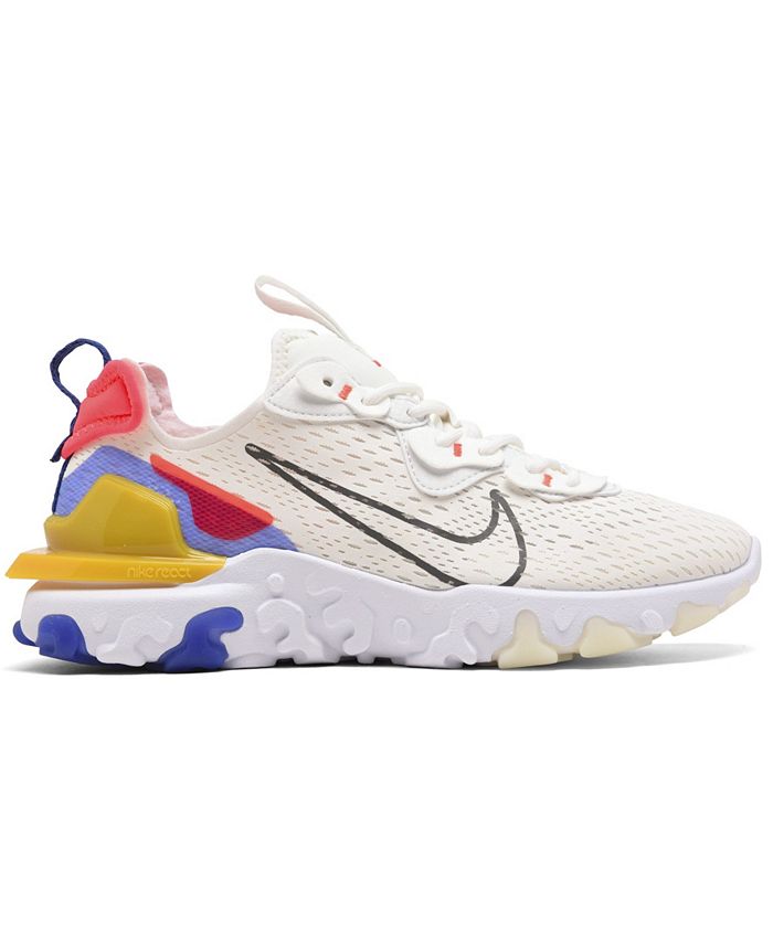 Nike Women's React Vision Running Sneakers from Finish Line - Macy's