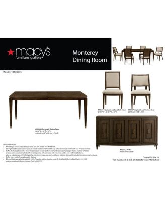 Furniture Monterey Dining Furniture Collection, Created for Macy's