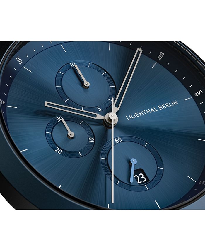 Lilienthal Berlin All Blue Chronograph with BlueTone Stainless Steel