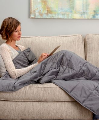 Sealy Weighted Blanket 48 X 72 In Neutral