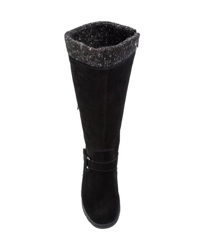 ladies black block heel ankle boots