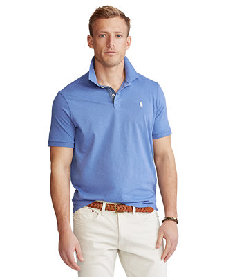 Polo Ralph Lauren Men's Classic Fit Jersey Polo Shirt - Macy's