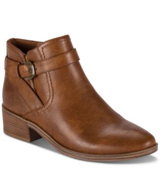 bare traps peep toe booties