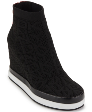 Dkny Sawyer Wedge Sneakers Shefinds