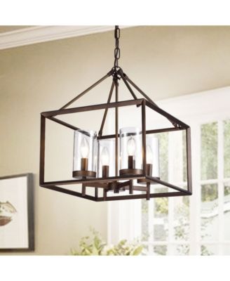 Esich 19" 4-Light Indoor Pendant Lamp with Light Kit