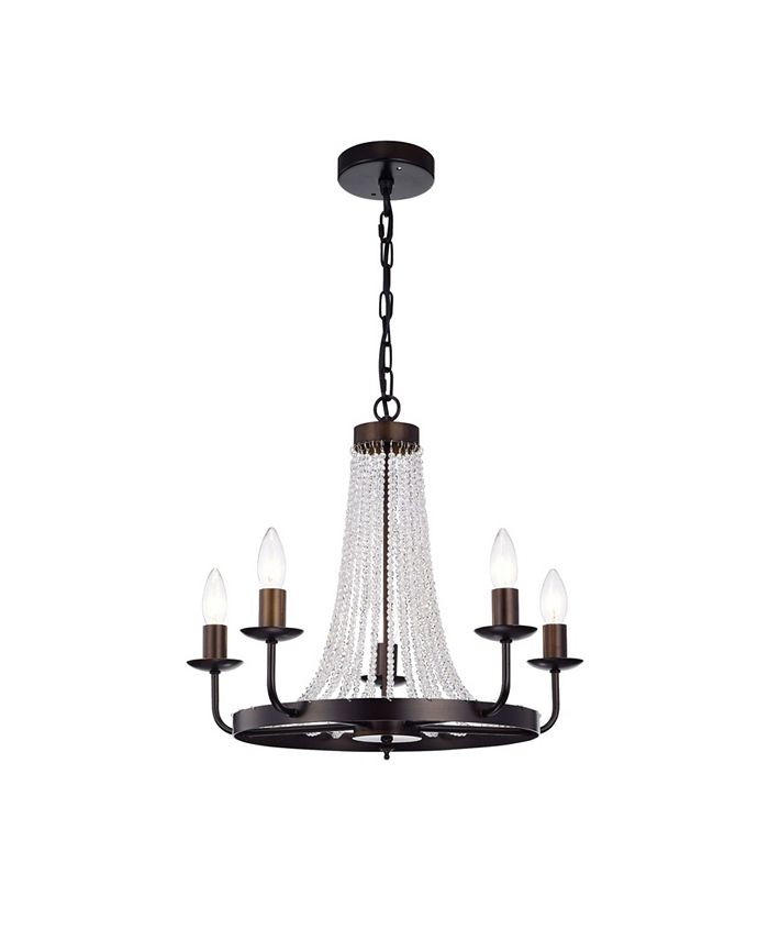 Home Accessories Cynbel 21" 5Light Indoor Chandelier with Light Kit