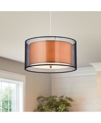 Jonah 18" 3-Light Indoor Pendant Lamp with Light Kit
