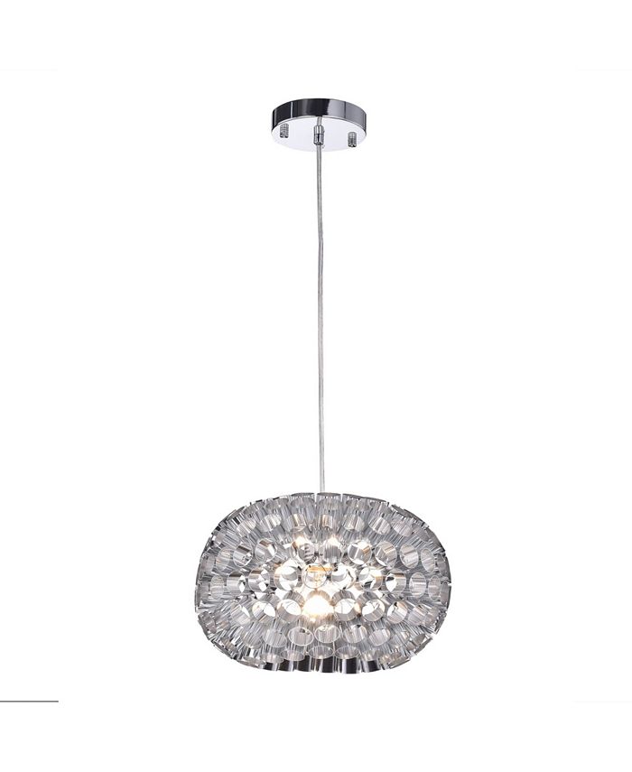 Home Accessories Tubular 11" 1Light Indoor Pendant Lamp with Light Kit