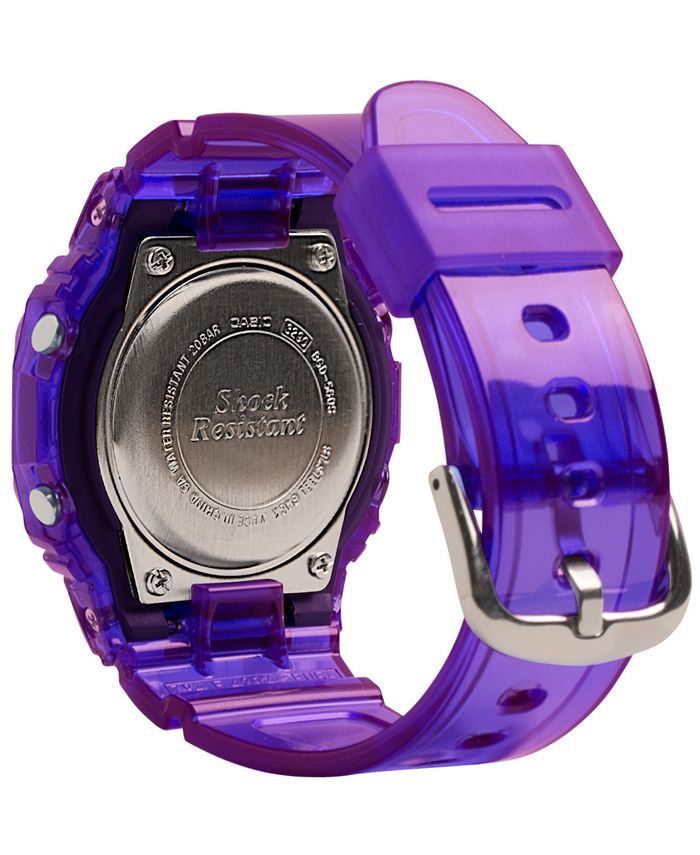 g shock purple yellow