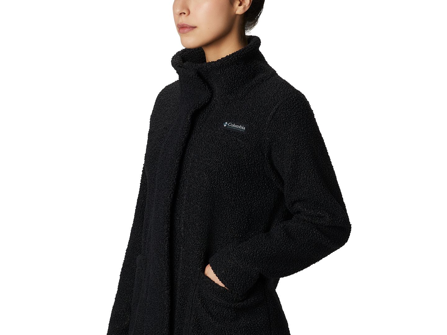 Женская куртка Columbia Panorama™ Fleece, цвет: Чёрный — фото 9