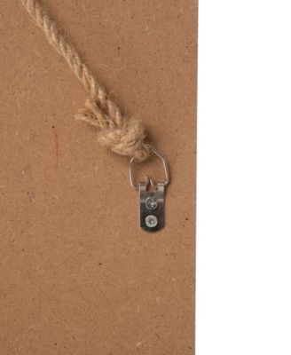 Wooden "Home" Floral Porch Sign, Set of 4