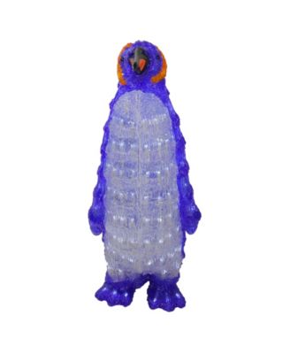 Lighted Commercial Grade Acrylic Penguin Christmas Display Decoration